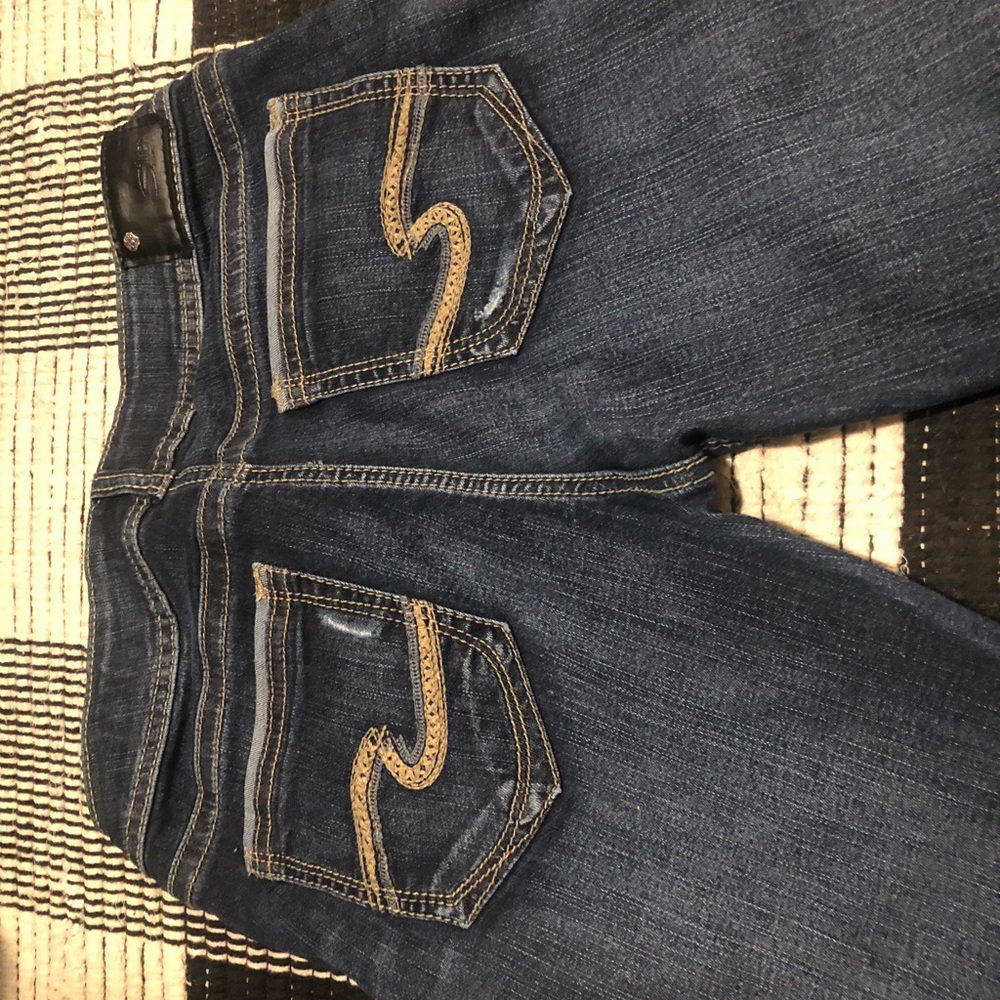 Silver Jeans: Suki Mid Rise Straight Leg